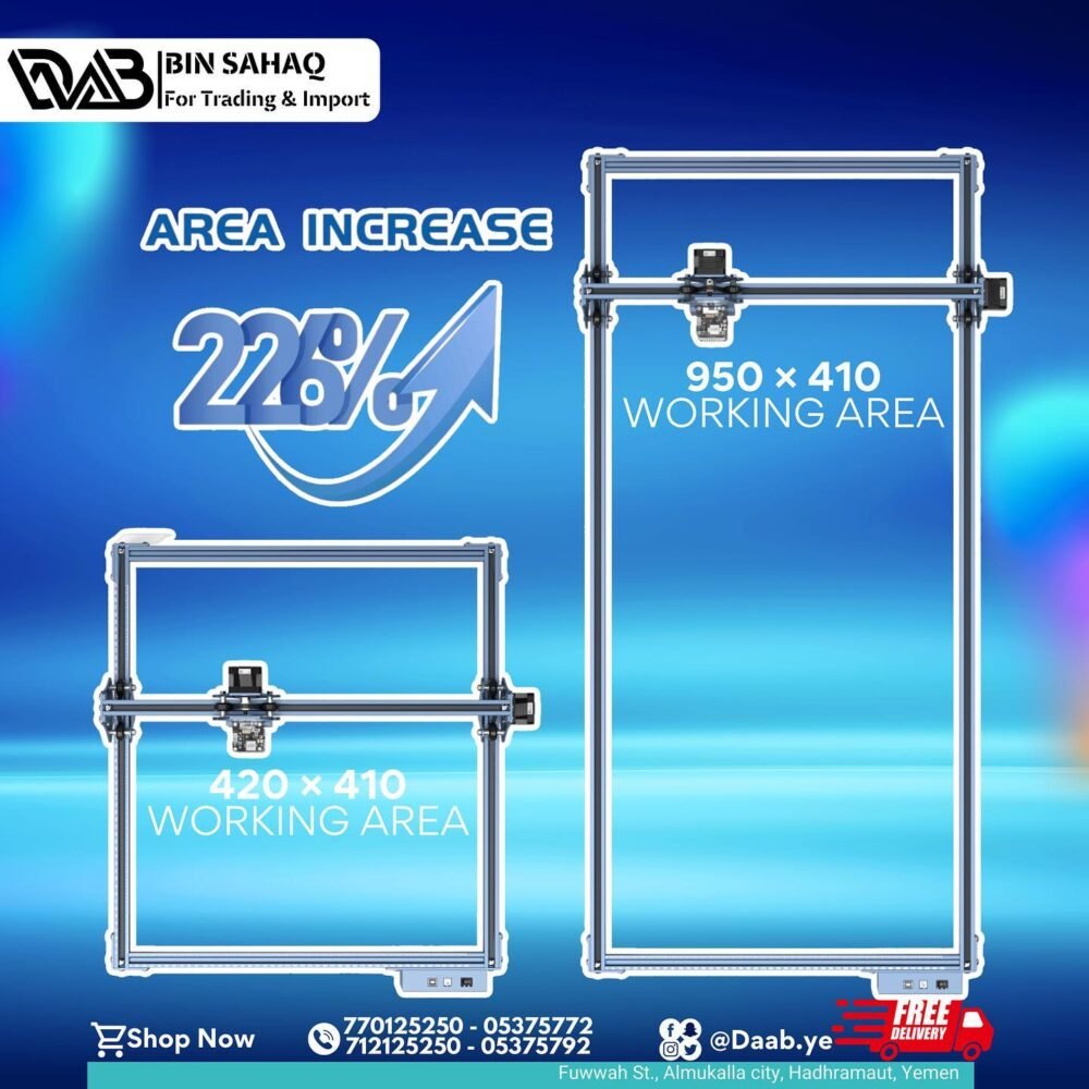قاعدة توسيع sculpfun s6/s9